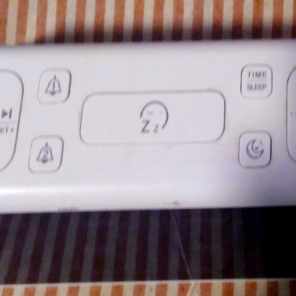 Clock Radio night light with many colors